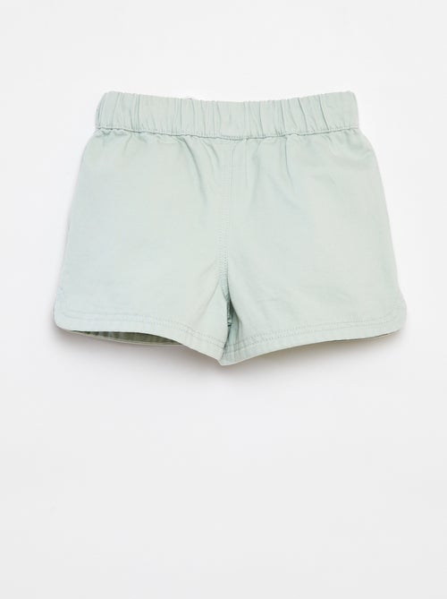 Short van keperstof met elastische tailleband - Kiabi