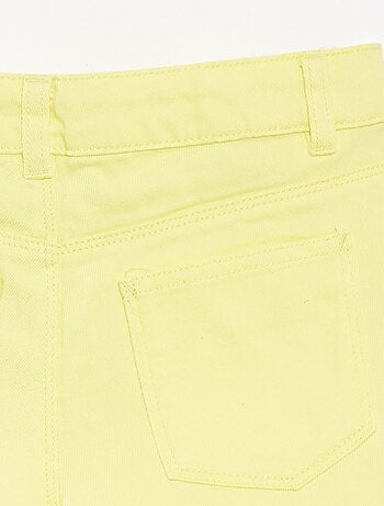 Short van keperstof met verstelbare taille