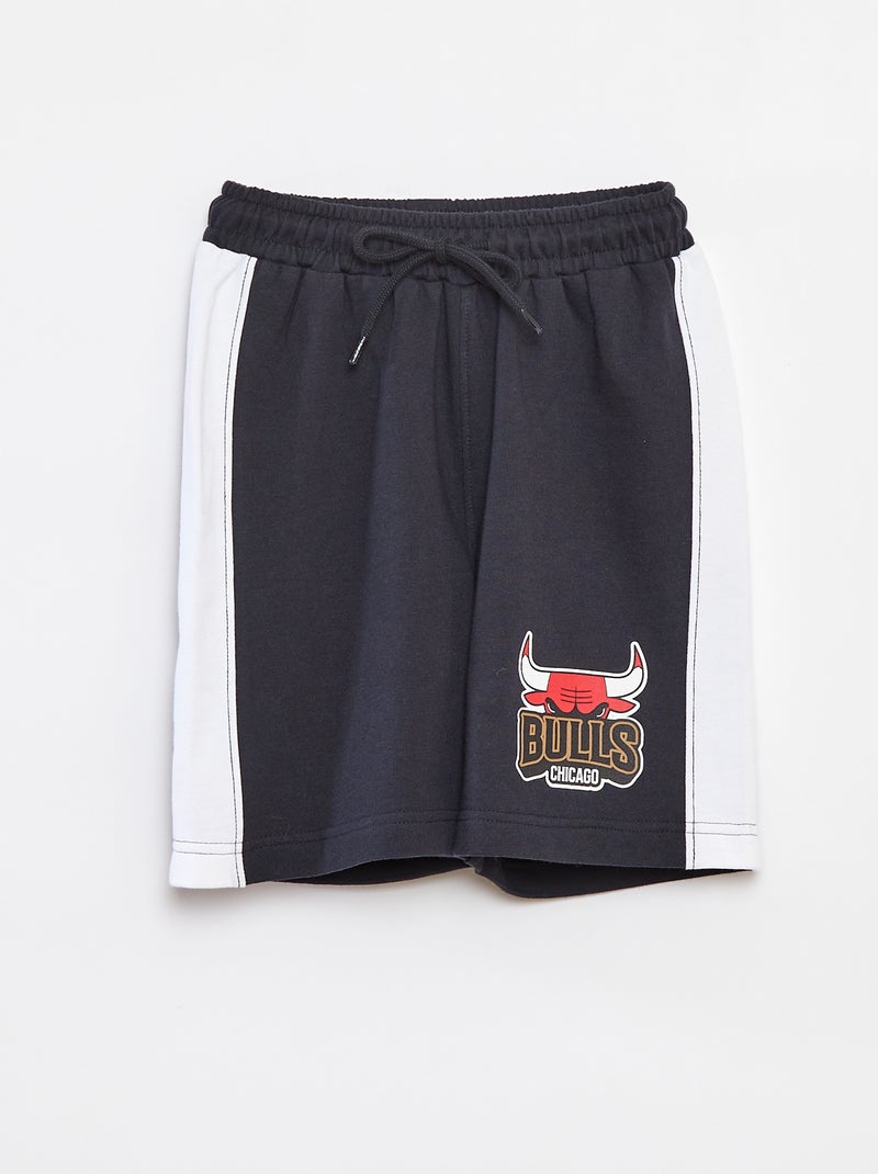 Short van lichte joggingstof 'Boston Celtics' 'NBA' ZWART - Kiabi