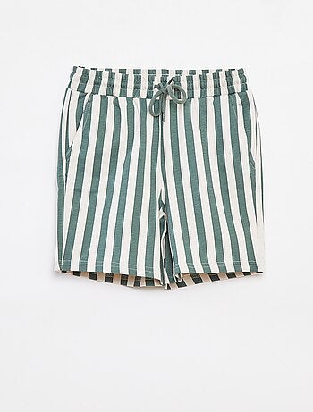 Short van lichte joggingstof