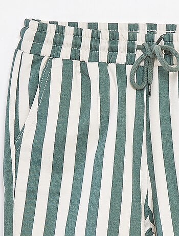 Short van lichte joggingstof