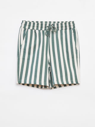 Short van lichte joggingstof
