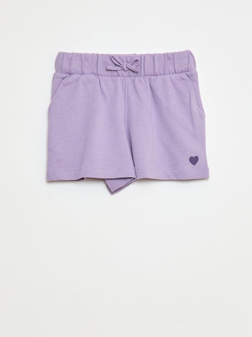 Short van lichte joggingstof - Kiabi