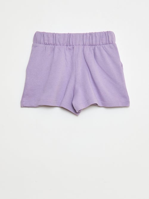 Short van lichte joggingstof - Kiabi