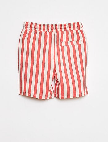 Short van lichte joggingstof