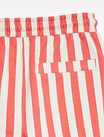 Short van lichte joggingstof