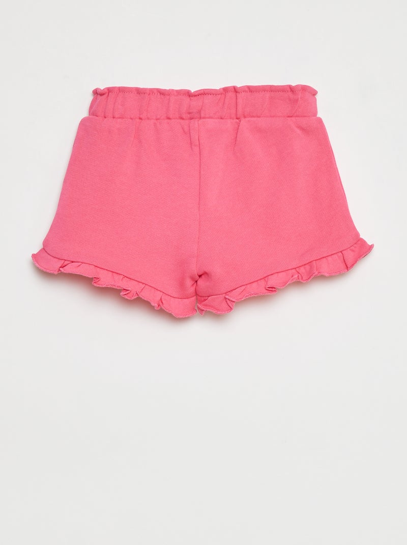 Short van lichte joggingstof ROSE - Kiabi