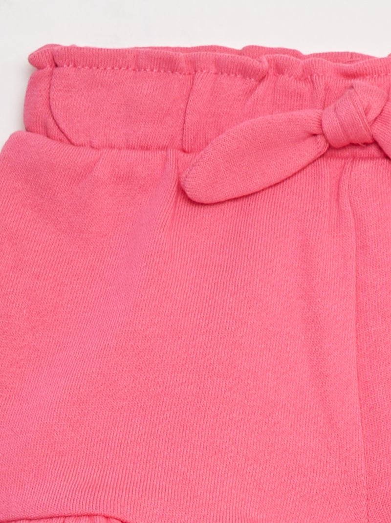 Short van lichte joggingstof ROSE - Kiabi
