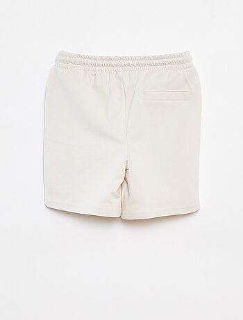 Short van lichte joggingstof