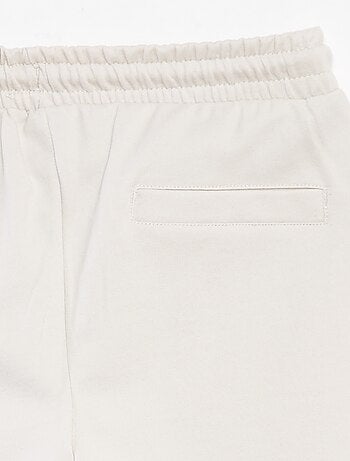 Short van lichte joggingstof