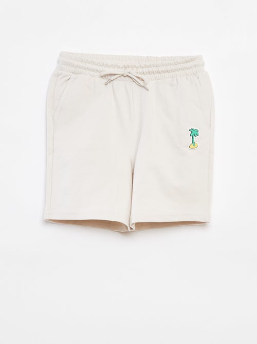 Short van lichte joggingstof - Kiabi