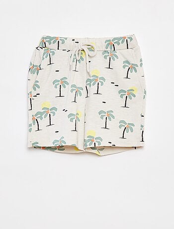 Short van lichte joggingstof