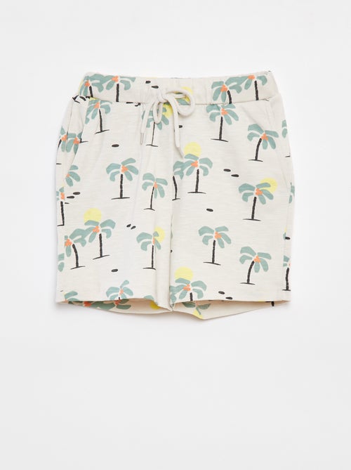 Short van lichte joggingstof - Kiabi