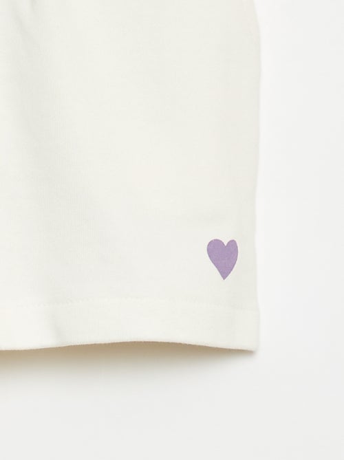 Short van lichte joggingstof - Kiabi