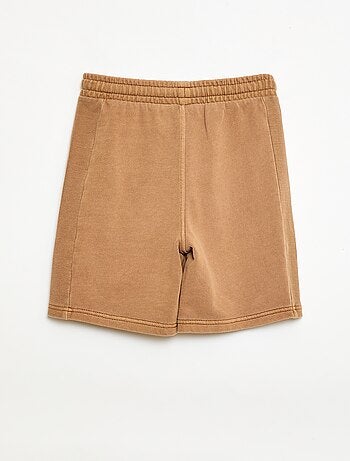 Short van lichte sweatstof