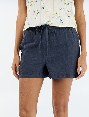 Short van linnenmix