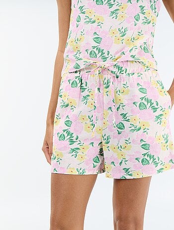 Short van linnenmix