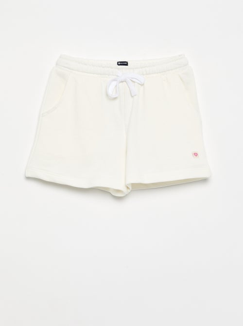 Short van molton met zakken - Kiabi