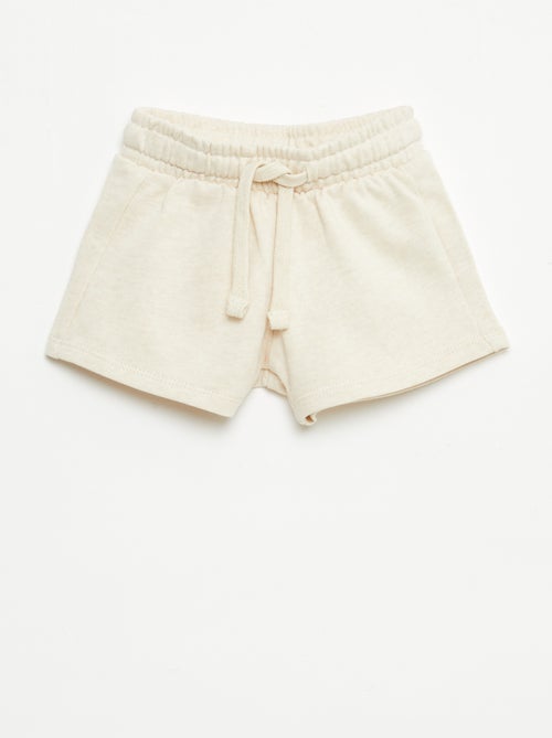 Short van ongeborstelde joggingstof - Kiabi Short van ongeborstelde joggingstof - Kiabi