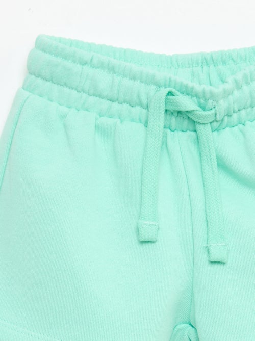 Short van ongeborstelde joggingstof - Kiabi