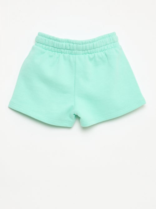 Short van ongeborstelde joggingstof - Kiabi