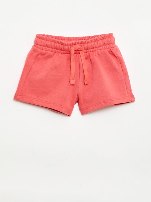 Short van ongeborstelde joggingstof - Kiabi