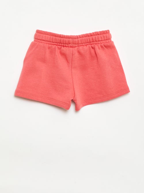 Short van ongeborstelde joggingstof - Kiabi