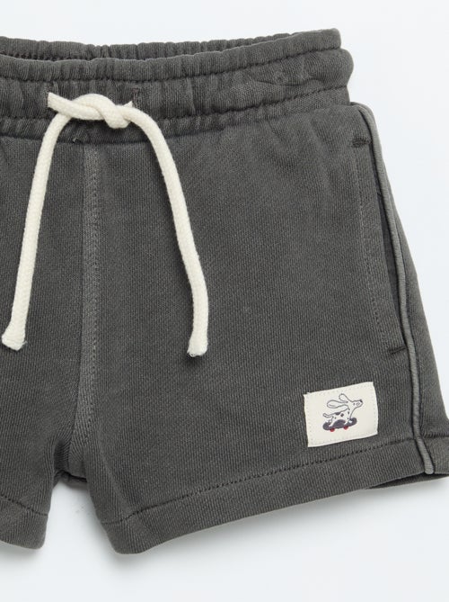 Short van ongeruwde molton - Kiabi