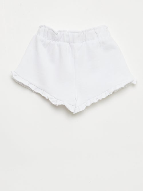 Short volanté avec nœud à la taille - Kiabi