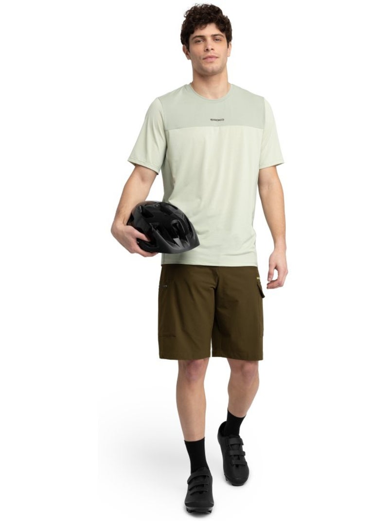 Short vtt homme cyclisme homme mtb braker Vert - Kiabi