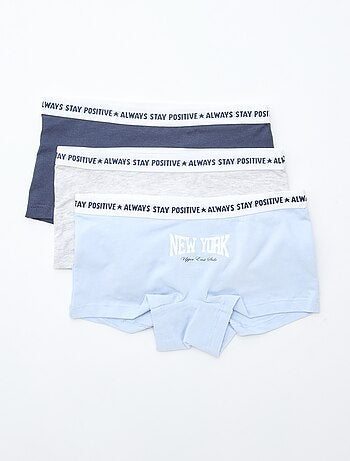 Shorties en jersey - Lot de 3
