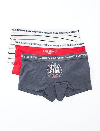 Shorties en jersey - Lot de 3