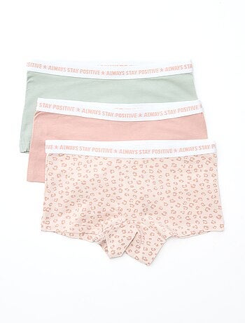 Shorties en jersey - Lot de 3