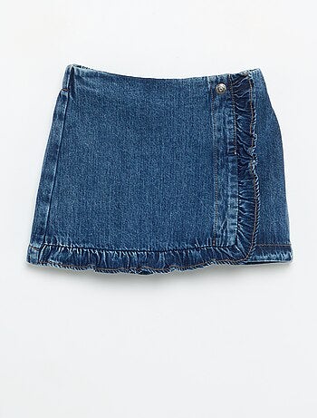 Shortrok van denim