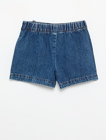 Shortrok van denim