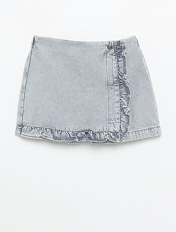 Shortrok van denim