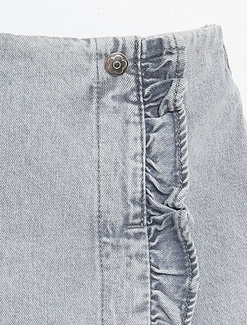 Shortrok van denim