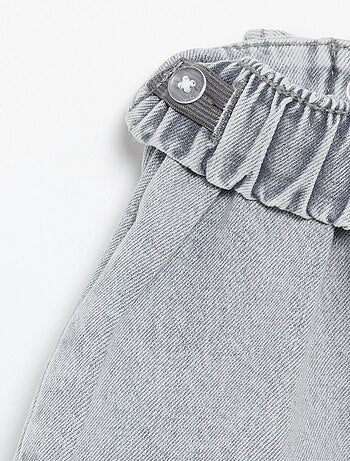 Shortrok van denim