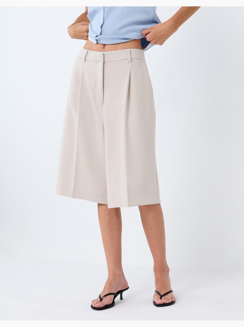 Shorts bermudes, mo fashion Beige - Kiabi