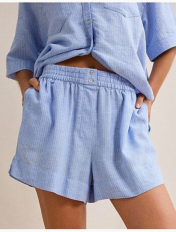 Shorts en lin, mo fashion