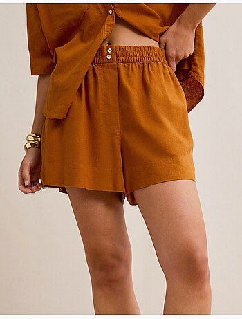 Shorts en lin, mo fashion