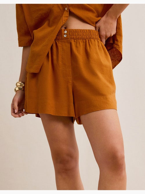 Shorts en lin, mo fashion - Kiabi Shorts en lin, mo fashion - Kiabi