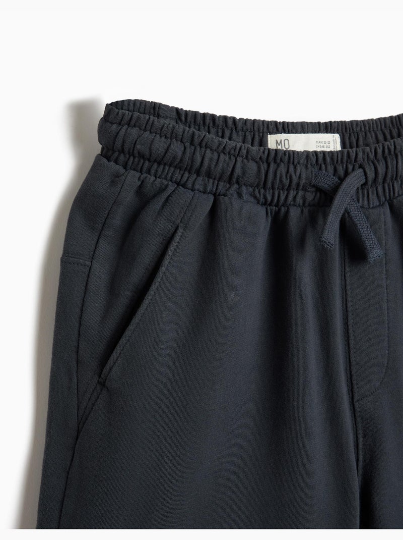 Shorts terry, mo fashion Gris - Kiabi