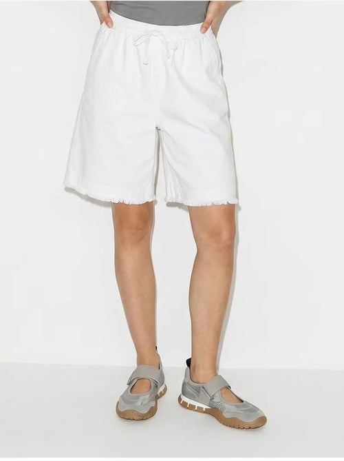 Shorts van katoenmix met hoge taille lucci - Kiabi Shorts van katoenmix met hoge taille lucci - Kiabi