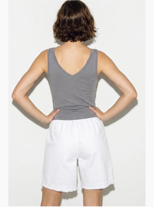 Shorts van katoenmix met hoge taille lucci - Kiabi Shorts van katoenmix met hoge taille lucci - Kiabi