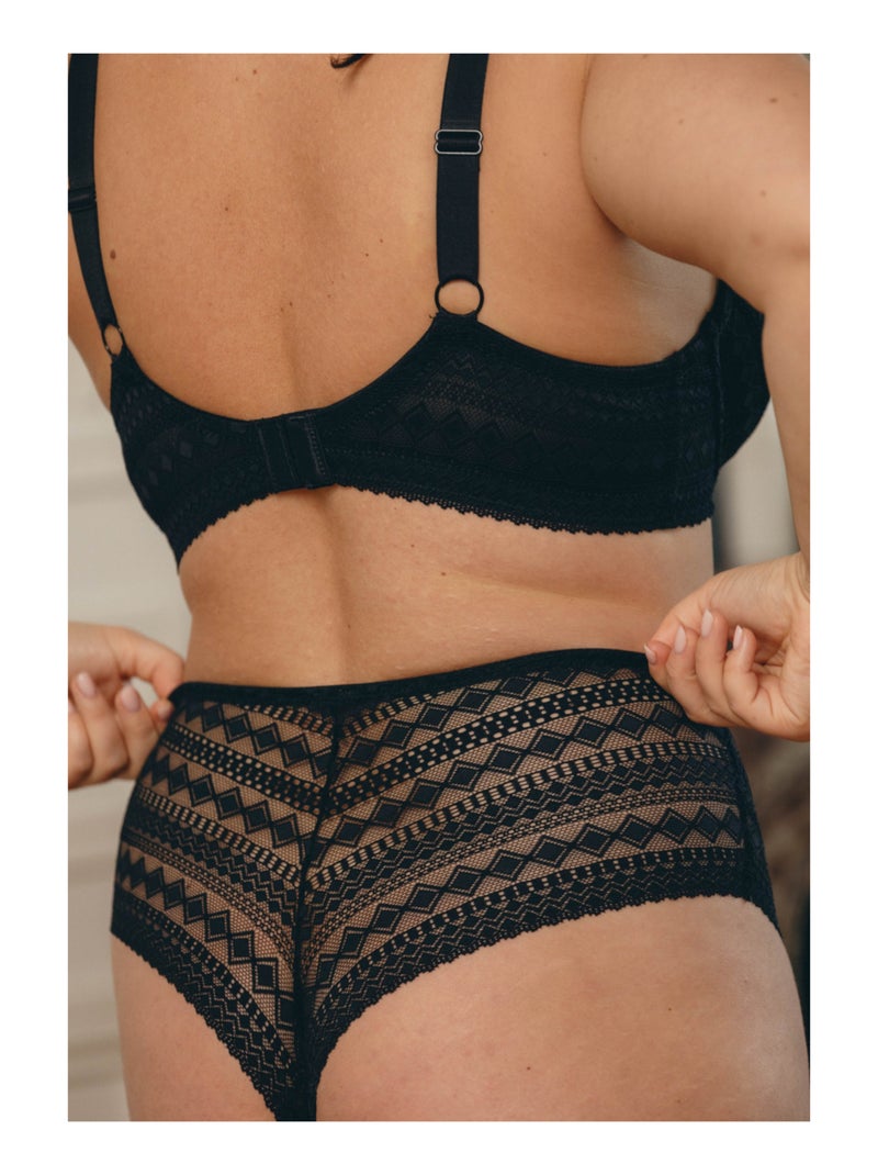 Shorty acanthe Zwart - Kiabi