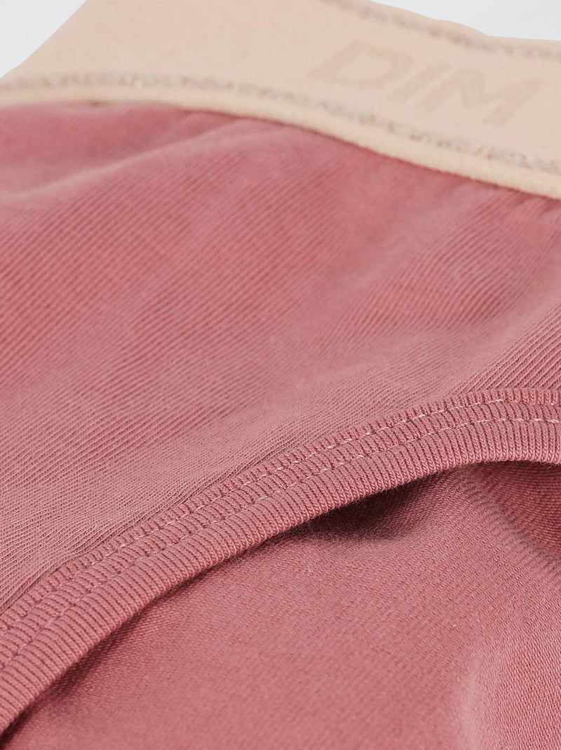 Shorty 'Dim' met brede elastische band Rose - Kiabi