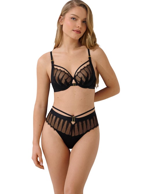Shorty échancré lovelace - Kiabi Shorty échancré lovelace - Kiabi