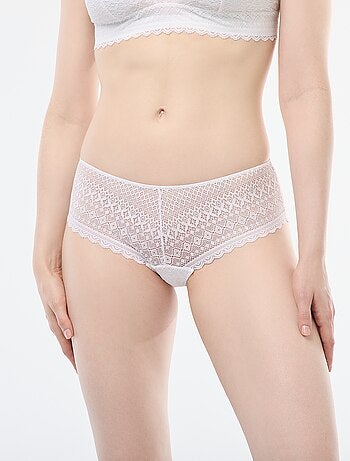 Shorty en dentelle