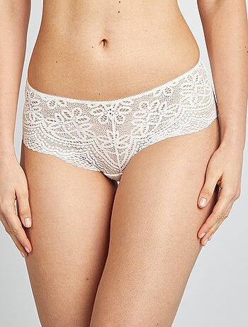 Shorty en dentelle